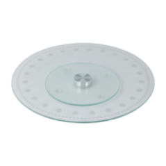LAZY SUSAN BANDEJA GIRATORIA VIDRIO 30CM