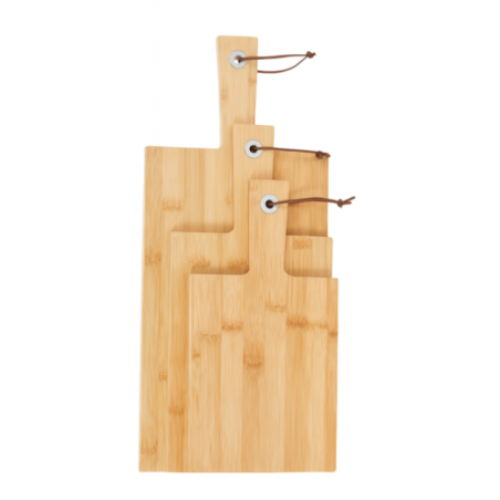 SET 3PZS TABLAS DE PICAR BAMBU KPM