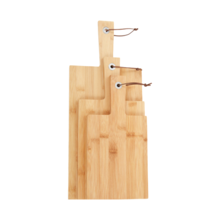 SET 3PZS TABLAS DE PICAR BAMBU KPM