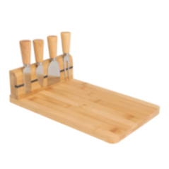 TABLA QUESOS C/PEDESTAL+4CUCHILLOS KPM
