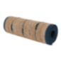 ALFOMBRA DE YUTE 60X90CM NEGRO KPM