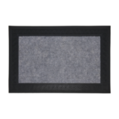 ALFOMBRA DE PUERTA BASE GOMA GRIS