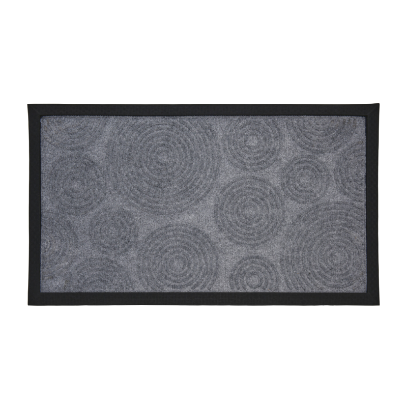 ALFOMBRA DE PUERTA BASE GOMA CRIC.GRIS
