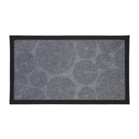 ALFOMBRA DE PUERTA BASE GOMA CRIC.GRIS