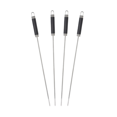 SET 4PZS PINCHOS PARRILLEROS 46CM ACINOX