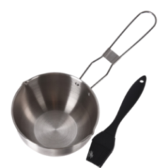 CACEROLA P/SALSA PARRILLERA+BROCHA KPM