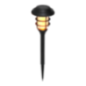 ANTORCHA SOLAR LED DE JARDIN 34CM NEG KP