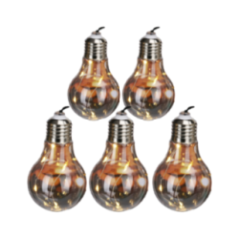 SET DE 10 BOMBILLAS LED SOLARES KPM