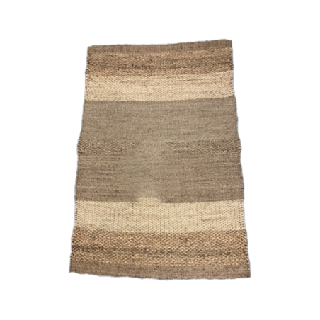 ALFOMBRA DE RATAN 180X120CM NATURAL KPM