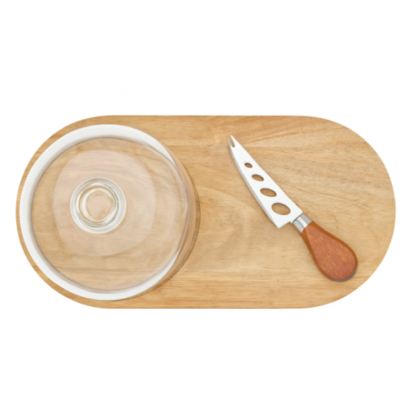 SET PARA QUESOS CON DOMO VIDRIO KPM