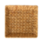 CESTA CUADRADA FIBRANATURAL 30X30X6CM KP