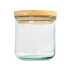 RECIPIENTE APILABLE 350ML TAPA MADERA