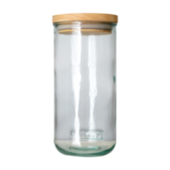 RECIPIENTE APILABLE 820ML TAPA MADERA