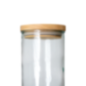 RECIPIENTE APILABLE 820ML TAPA MADERA