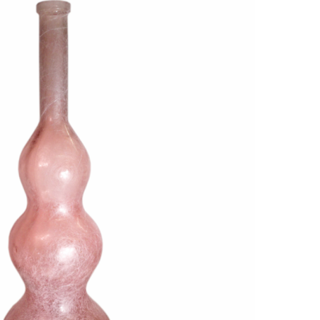 JARRON SILK CURVAS 75CM PALO DE ROSA