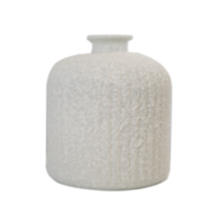 BOTELLA DAROCA CERAMICA 18CM BLANCO