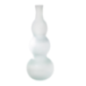 JARRON SILK CURVAS 45CM VERDE