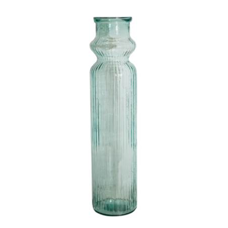 JARRON LINEAS ALTO 76.5CM TRANSPARENTE