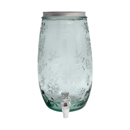 DISPENSADOR SNOWFLAKE 5.8L TRANSPARENTE