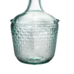 GARRAFA TEXTURIZADA 12L TRANSPARENTE