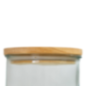 RECIPIENTE APILABLE 600ML TAPA MADERA