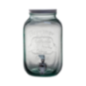 DISPENSADOR VINTAGE 4L TRANSPARENTE