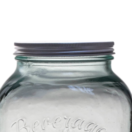 DISPENSADOR VINTAGE 4L TRANSPARENTE