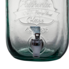 DISPENSADOR VINTAGE 4L TRANSPARENTE