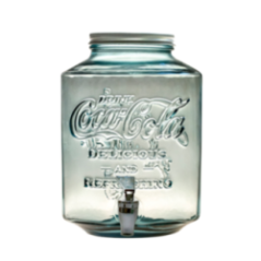 DISPENSADOR COCA COLA 5L TRANSPARENTE