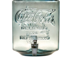 DISPENSADOR COCA COLA 5L TRANSPARENTE