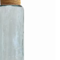 JARRON NOA 75CM TRANSPARENTE