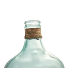 GARRAFA C/CUERDA 12L TRANSPARENTE