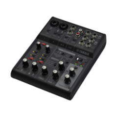 CONSOLA MEZCLADORA AG06MK2 B NEGRO