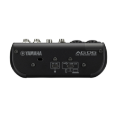 CONSOLA MEZCLADORA AG06MK2 B NEGRO