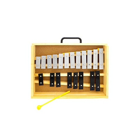 GLOCKENSPIEL CAJA DE MADERA TL20-2H