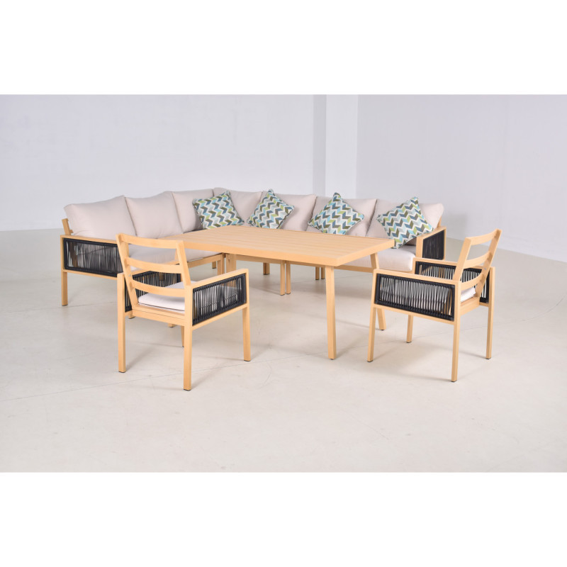 SET DE SALA PARA EXTERIOR 7PCS BCS-1454