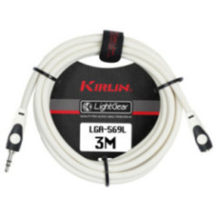 CABLE 3.5 PLUG A 3.5 JACK LGA-569L 3M WH
