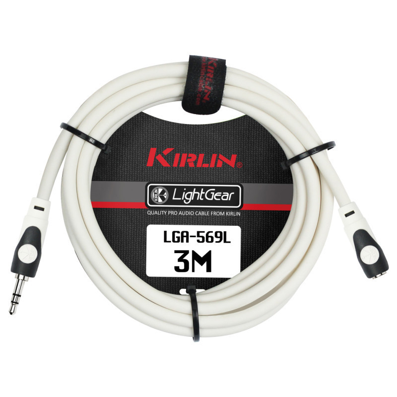 CABLE 3.5 PLUG A 3.5 JACK LGA-569L 3M WH