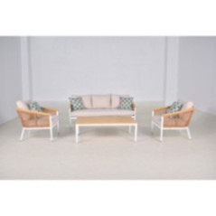 SET SALA LUX EXTERIOR 4PCS BCS-1343