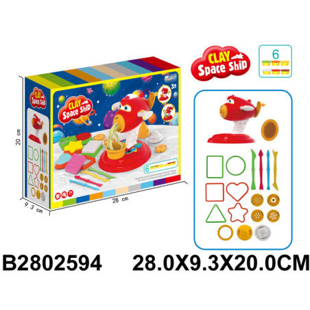 JUEGO PLASTILINA ESPACIO 2802594