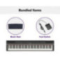 PIANO DIGITAL P-125B NEGRO