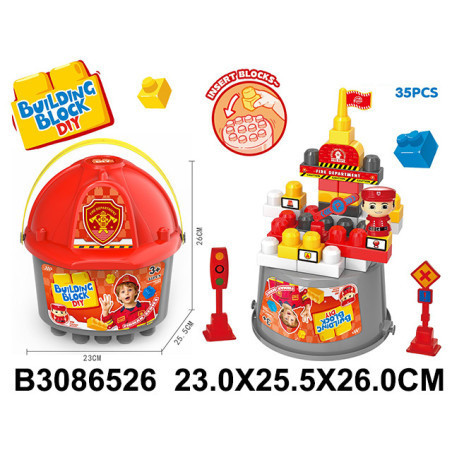 BLOQUES DE CONSTRUCCION 35PCS 3086526