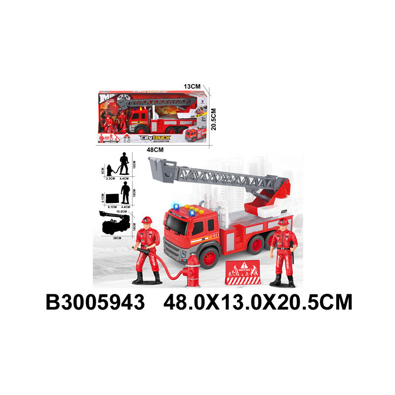 CAMION BOMBERO CON LUZ Y SONIDO 3005943