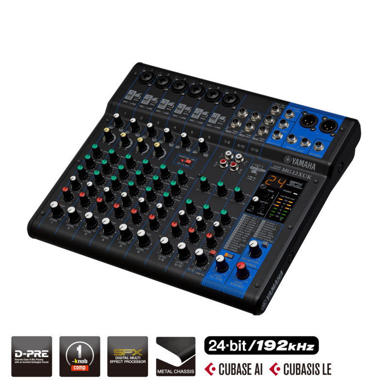 MEZCLADORA 12 CANALES MG12XUK