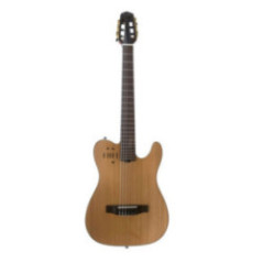 GUITARRA ELEC-ACUS CS-203MNT CEDRO NYLON