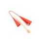 CAMPANA AGOGO CORTA ROJA SH1R