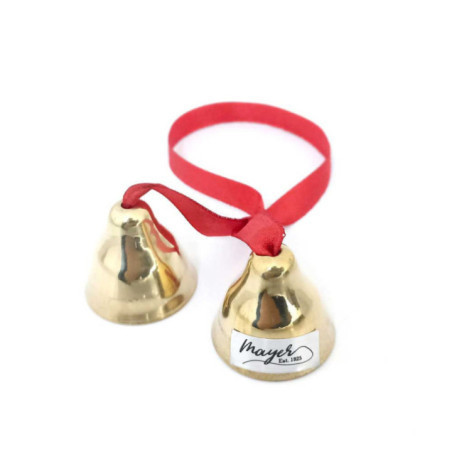 PAR DE CAMPANAS DORADAS HB01