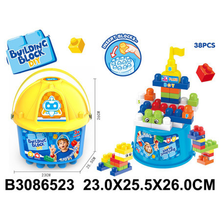 BLOQUES DE CONSTRUCCION 38PCS 3086523