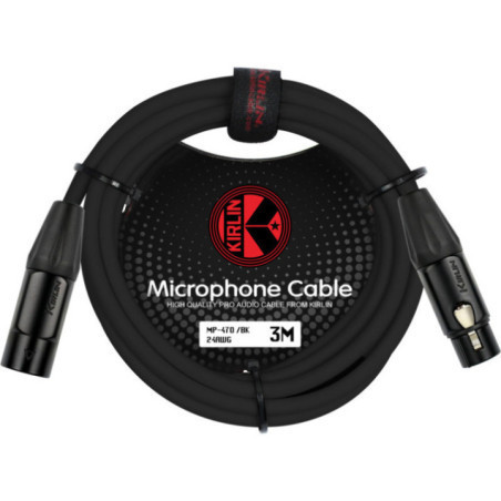 CABLE MICROFONO XLR MP-470 6M BK
