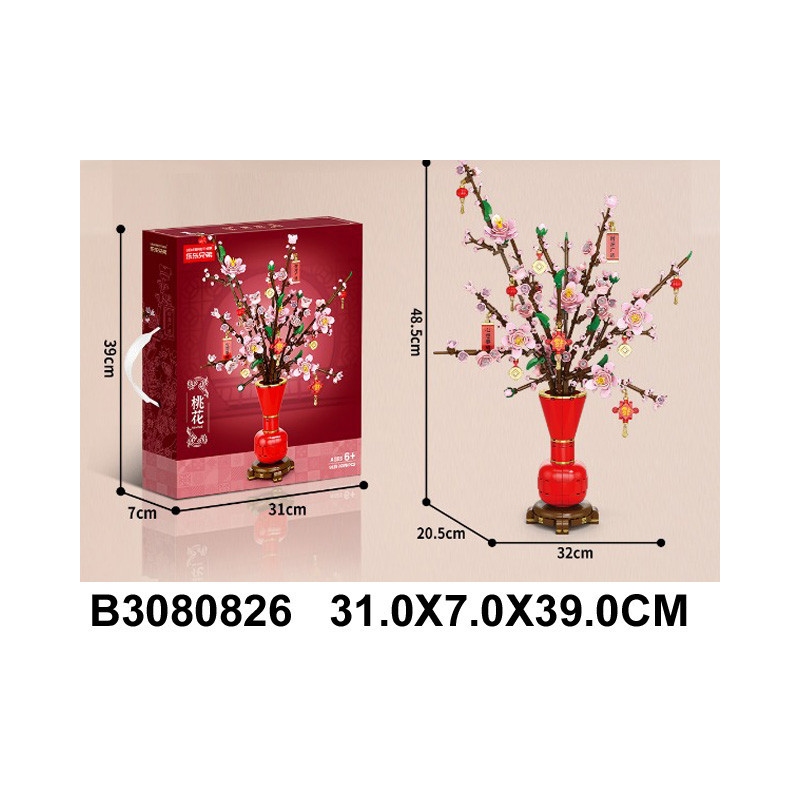 BLOQUES FLORERO SAKURA 1076PCS 3080826